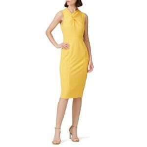 Donna Morgan Twist Front Dress Sheath Size 14